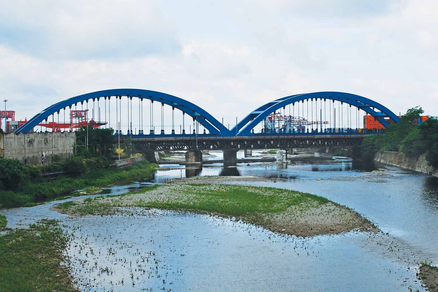 Bridge over the river Polcevera